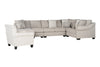 Opaline 5-piece Sectional Sofa Set + Accent Chair