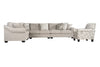 Opaline 4-piece Sectional Sofa Set + Accent Chair