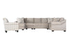 Camaby 5-piece Sectional Sofa Set + Accent Chair