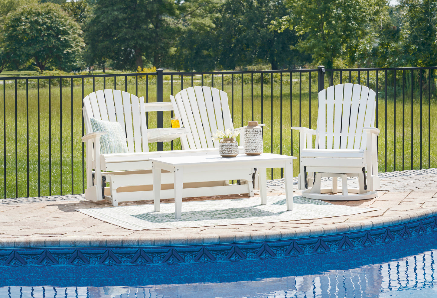 Fairen Trail Glider Loveseat