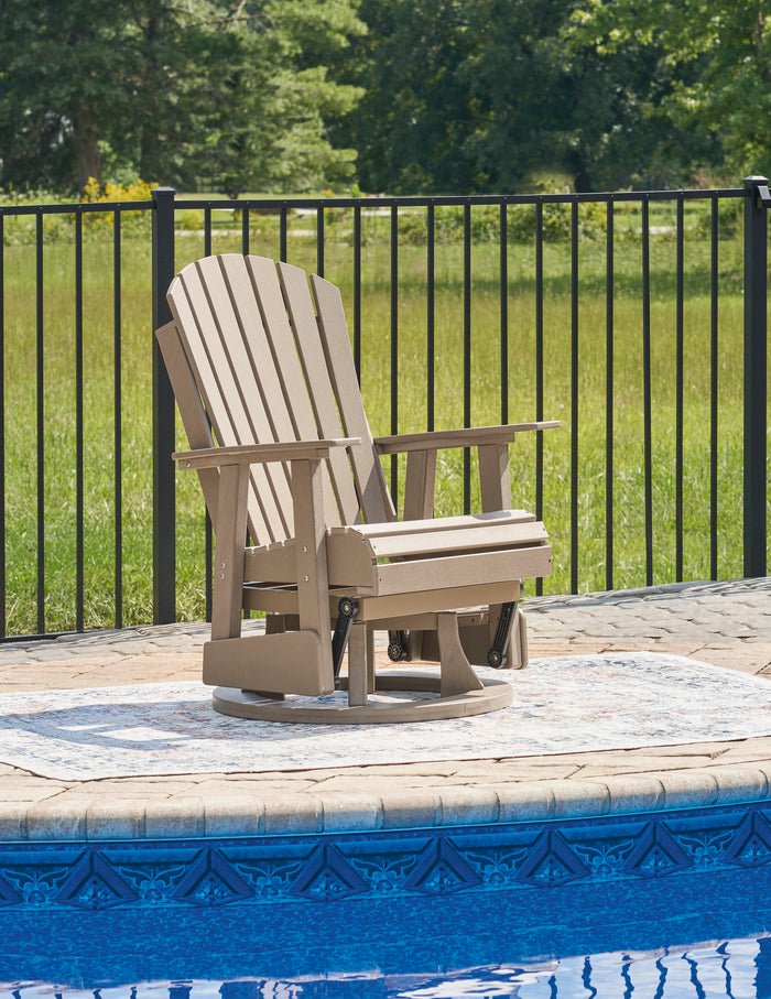 Hyland Wave Treasure Swivel Glider Chair