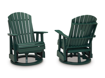 Hyland Wave Swivel Glider Chair