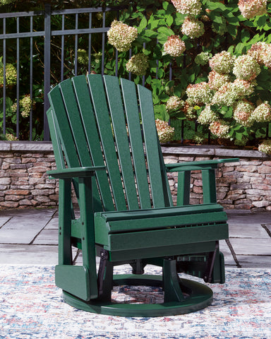 Hyland Wave Swivel Glider Chair