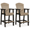 Fairen Trail Outdoor Table Set With 4 Barstool