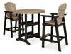 Fairen Trail Round Bar Table With Umb Opt