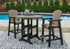 Fairen Trail Round Bar Table With Umb Opt
