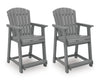 Ross Cove Outdoor Table Set With 4 Barstool