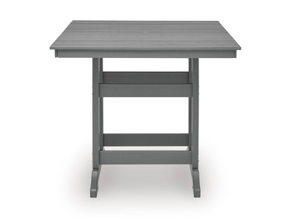 Ross Cove Square Counter Tbl With Umb Opt