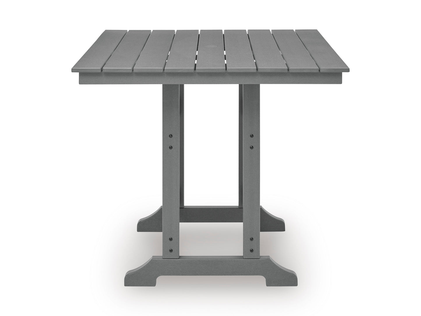 Ross Cove Square Counter Tbl With Umb Opt