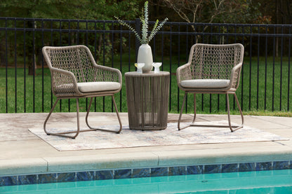 Monarch Heights Chairs With Cush/Table Set