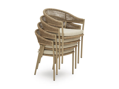 Outdoor Table Set With 4 Chairs