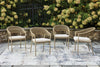 Outdoor Table Set With 4 Chairs