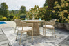 Outdoor Table Set With 4 Chairs