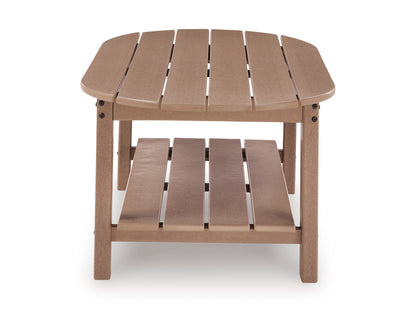 Revare Beach Oval Cocktail Table