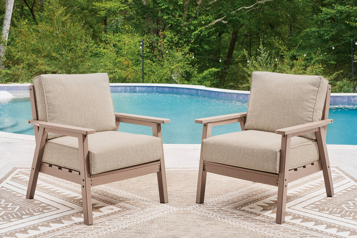 Revare Beach Lounge Chair With Cushion
