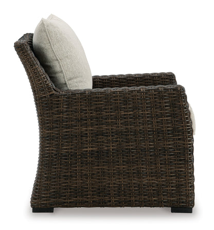 Brook Ranch Lounge Chair With Cushion