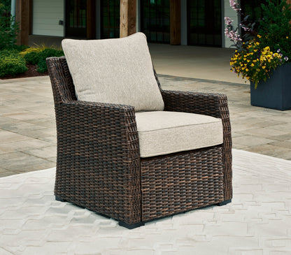 Brook Ranch Lounge Chair With Cushion