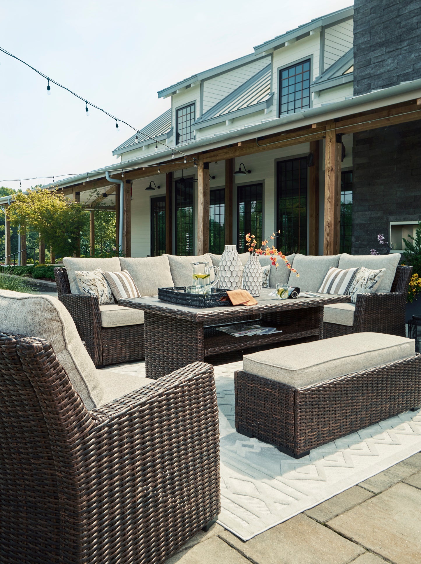 Brook Ranch Rect Multi-Use Table