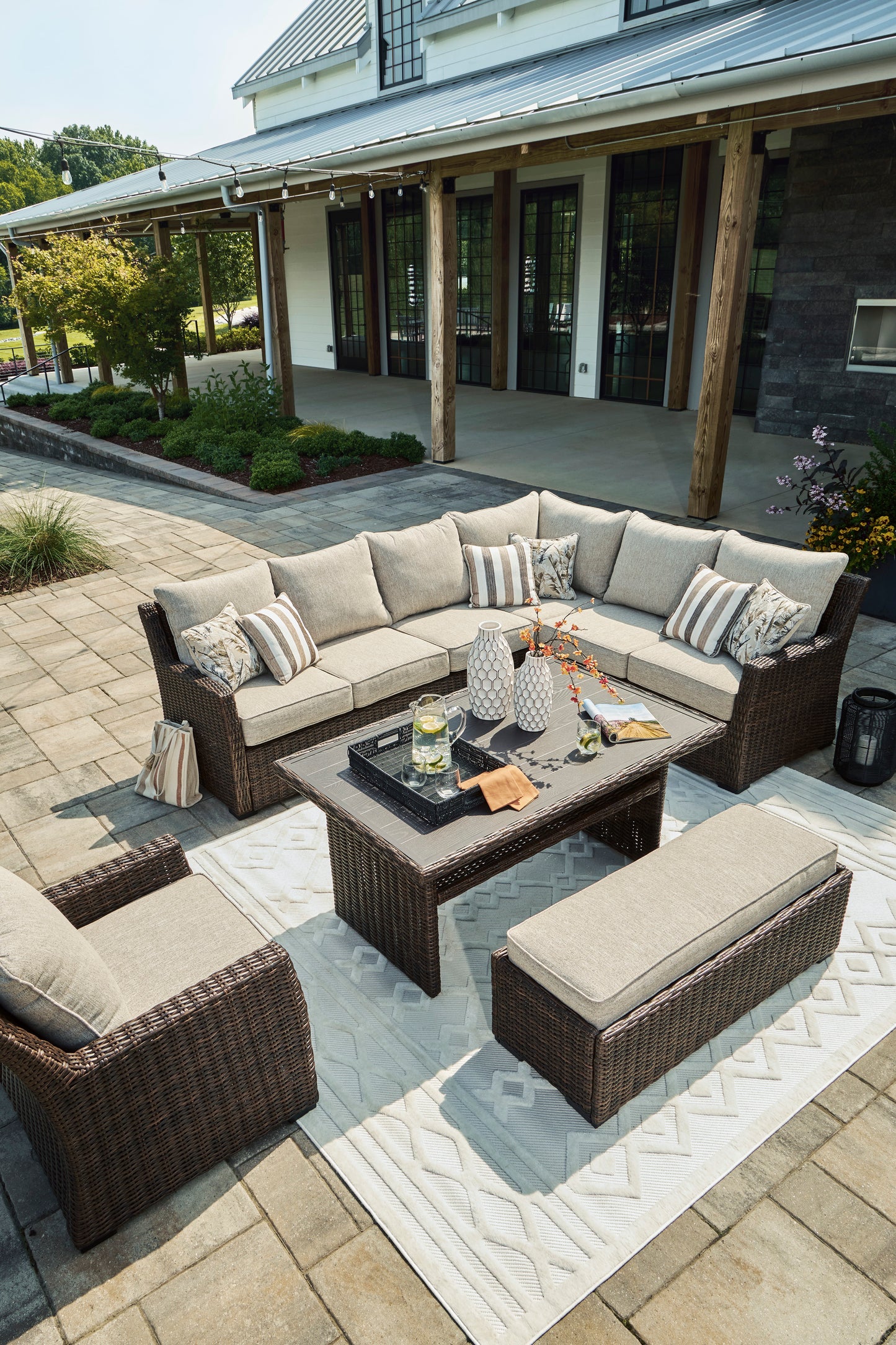 Brook Ranch Rect Multi-Use Table