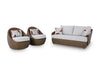 Revare Beach Outdoor Sofa Set With Cocktail Table