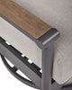 North Island Outdoor Sofa Set With Cocktail Table & End Table