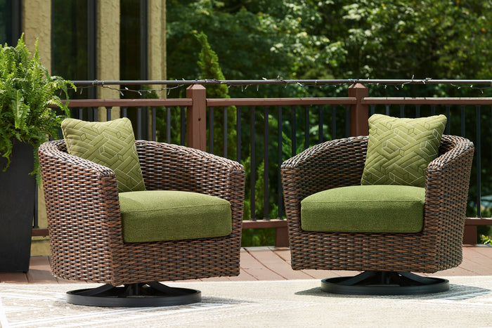 Horizon Hall Swivel Lounge With Cushion