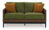 Horizon Hall Outdoor Sofa Set With Cocktail Table & End Table