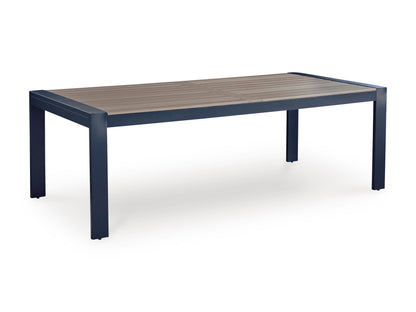 Mabry Shores Rect Dining Table With Umb Opt