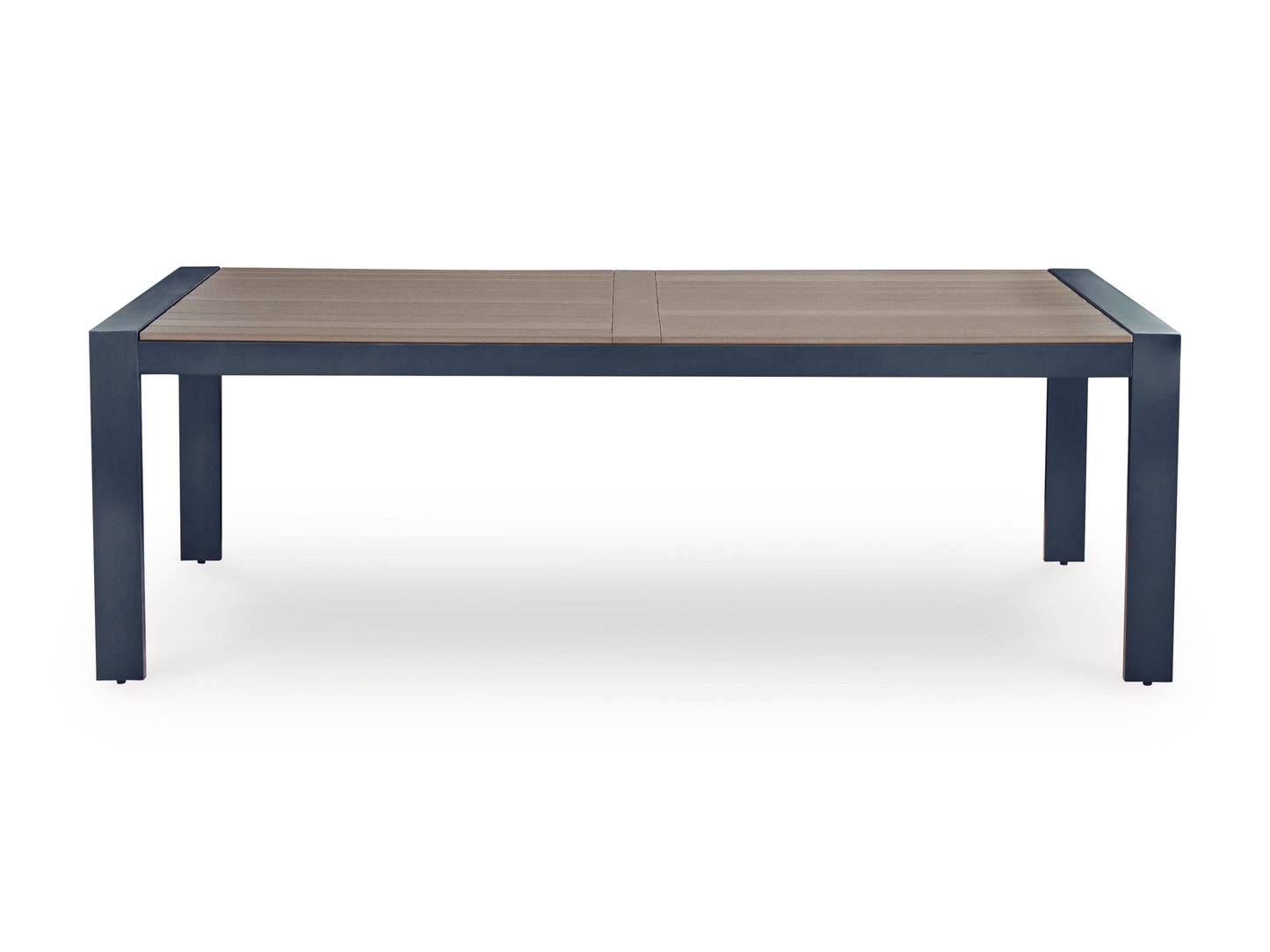 Mabry Shores Rect Dining Table With Umb Opt