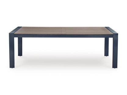 Mabry Shores Rect Dining Table With Umb Opt