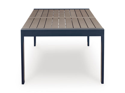 Mabry Shores Rect Dining Table With Umb Opt
