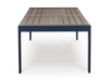 Mabry Shores Rect Dining Table With Umb Opt