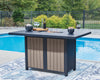 Mabry Shores Outdoor Table Set With 6 Barstools