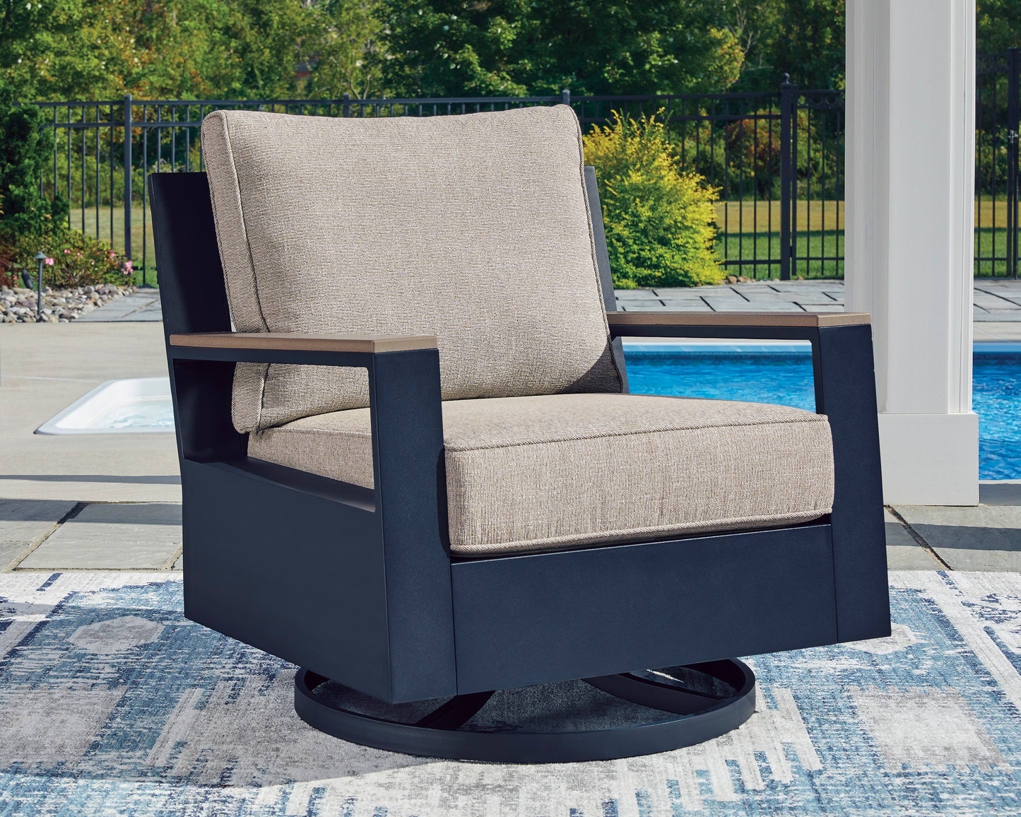 Mabry Shores Outdoor Sofa Set With Cocktail Table & End Table