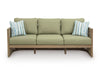VisionLaneOutdoorSofaSetWithCocktailTable