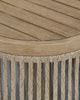 VisionLaneOutdoorSofaSetWithCocktailTable