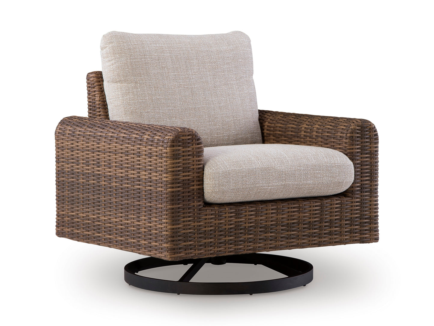 Angel Island Swivel Lounge With Cushion