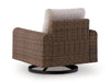 Angel Island Swivel Lounge With Cushion