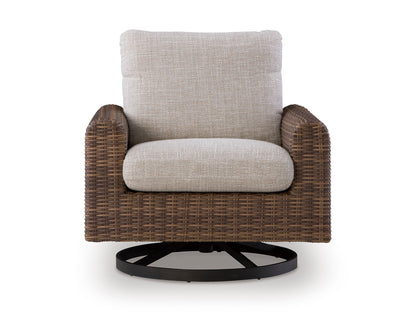 Angel Island Swivel Lounge With Cushion