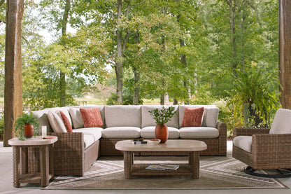 Angel Island Swivel Lounge With Cushion