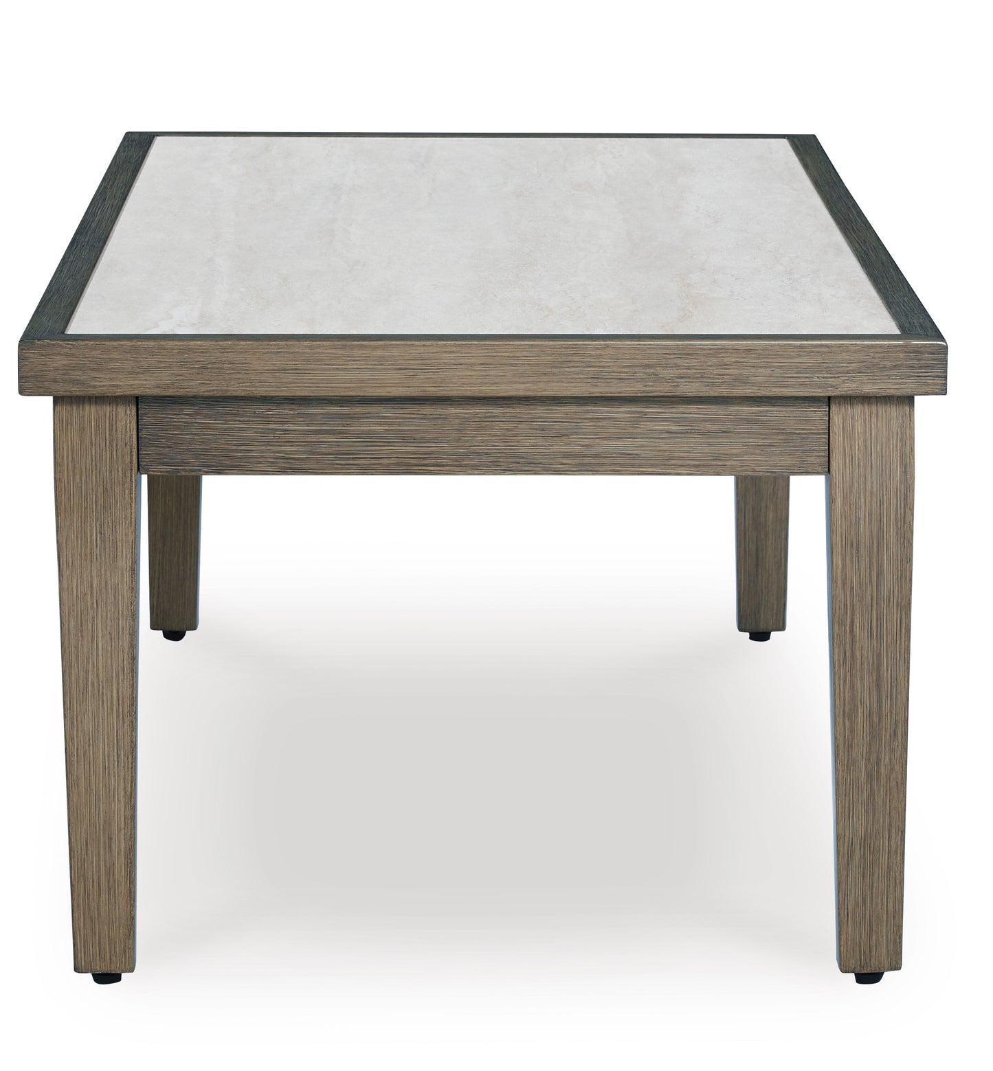 Rainier Ranch Outdoor Sofa Set With Cocktail Table & End Table