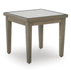 Rainier Ranch Outdoor Sofa Set With Cocktail Table & End Table