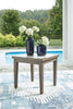 Rainier Ranch Outdoor Sofa Set With Cocktail Table & End Table