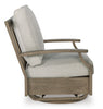 Rainier Ranch Outdoor Sofa Set With Cocktail Table & End Table