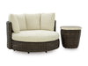 Kimora Swivel Lounge Chair With Cushion