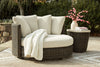 Kimora Swivel Lounge Chair With Cushion