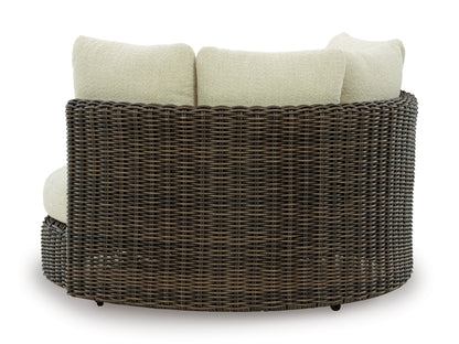 Kimora Swivel Lounge Chair With Cushion