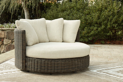 Kimora Swivel Lounge Chair With Cushion
