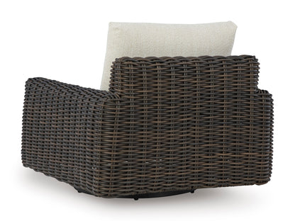Kimora Swivel Glider Lounge With Cushion