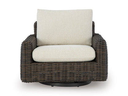 Kimora Swivel Glider Lounge With Cushion